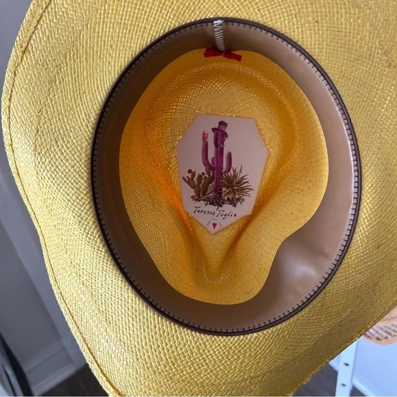 Teressa Foglia / Natural Boho Straw Hat - Picture 5 of 6